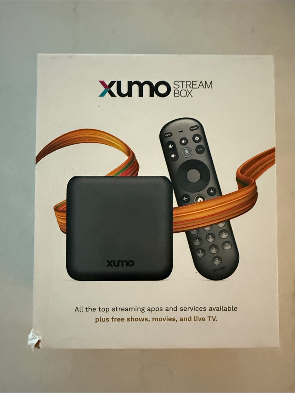 Xumo Stream Box 4k. New In Box.
